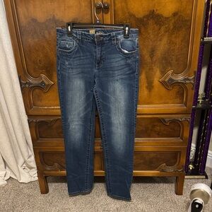 Kut from the Kloth Dark Blue Straight Leg Jeans